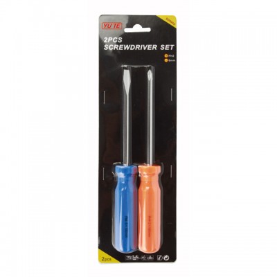 YUTE high quality 2pcs screwdriver set&magnetic screwdriver&cheap screwdriver