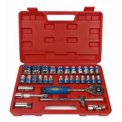 FLOURISH  32pcs DR.professional socket set &cr-v socket set&socket spanner set