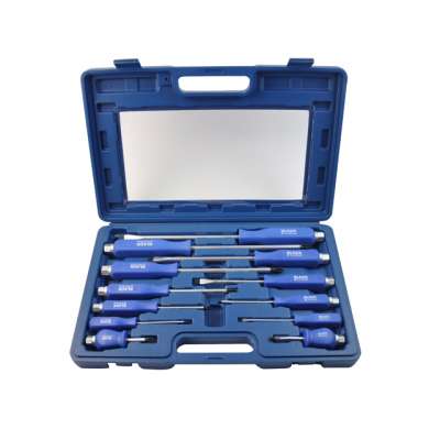 Factory Supply High Quality CRV Slotted Phillips and torx Screwdriver With Rubber PP Handle