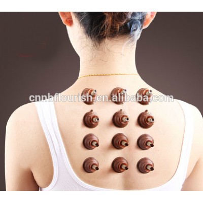 50 pcs Self-adhesive wool moxibustion tube acupuncture meridians Body massage